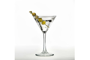 A classic martini cocktail, a Food & Drink Photo by piter.goskov