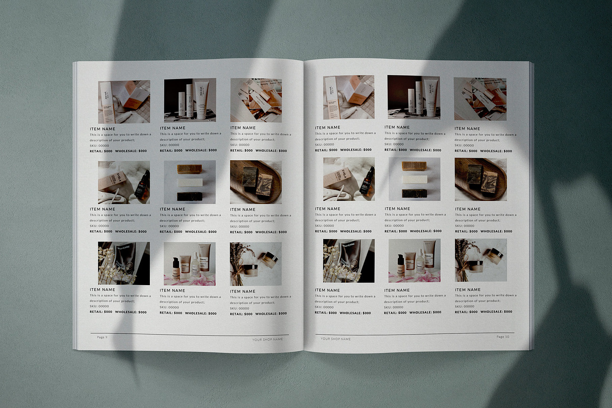 Product Catalog Template, a Magazine Template by By Stephanie Design (Photo 7 of 8)