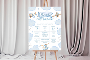 Vintage Plane 1st Bday Stats Board, a Templates & Theme by VeliusCreativeStudio (Thumbnail 3 of 3)