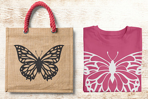 Flower - Floral Butterfly SVG Pack