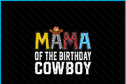 Mama 1st Birthday Cowboy Western SVG, a Graphic by Creativeusart (Thumbnail 2 of 4)