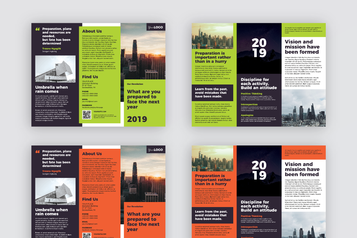 Brochure - Trifold, a Brochure Template by graphicalcium (Photo 4 of 4)