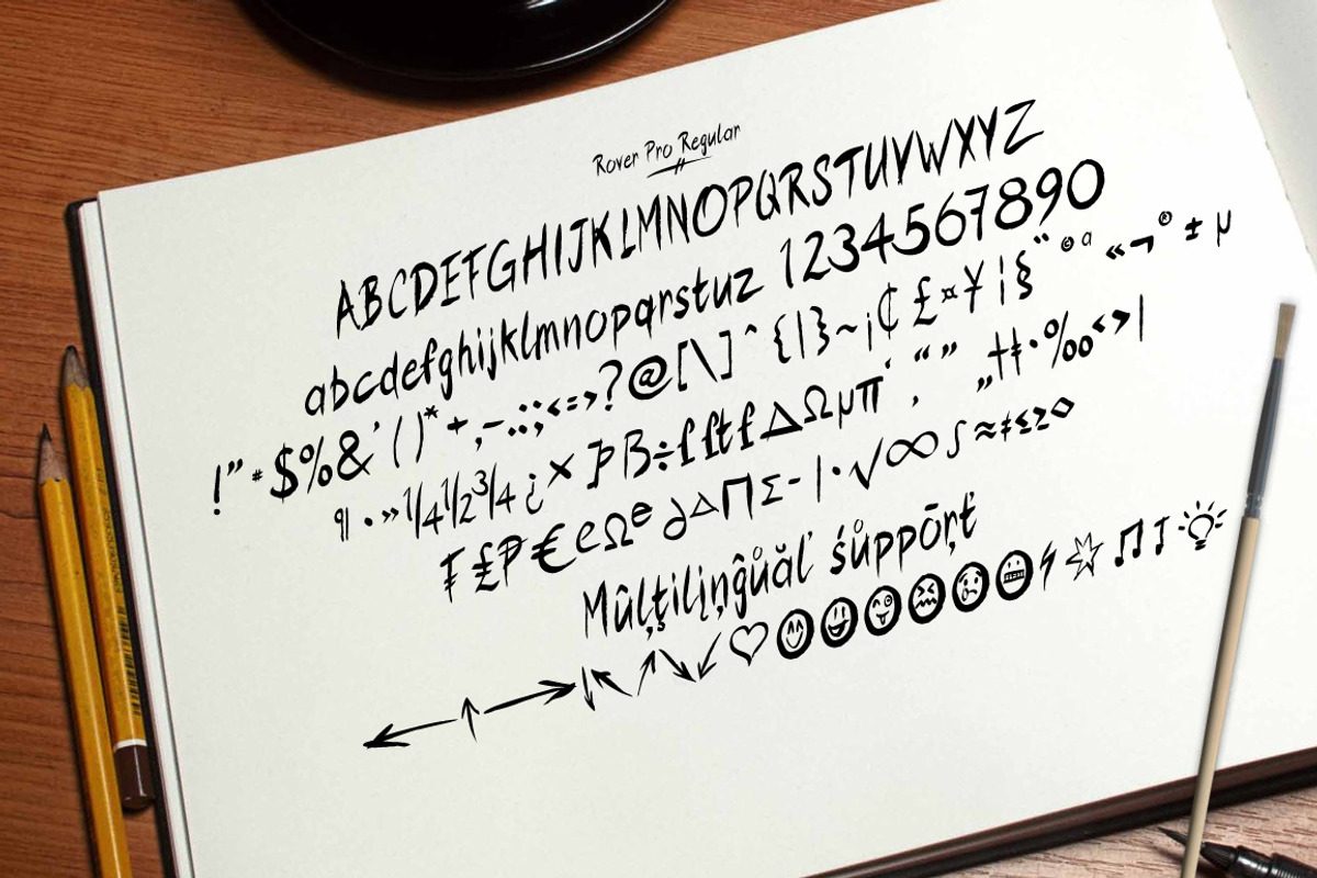 50% off Rover Pro, a Handwritten Font by Fontforecast (Photo 10 of 14)