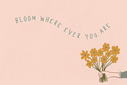 Yellow Daisy | Handwritten Font, a Handwritten Font by Darla Studio (Thumbnail 11 of 12)