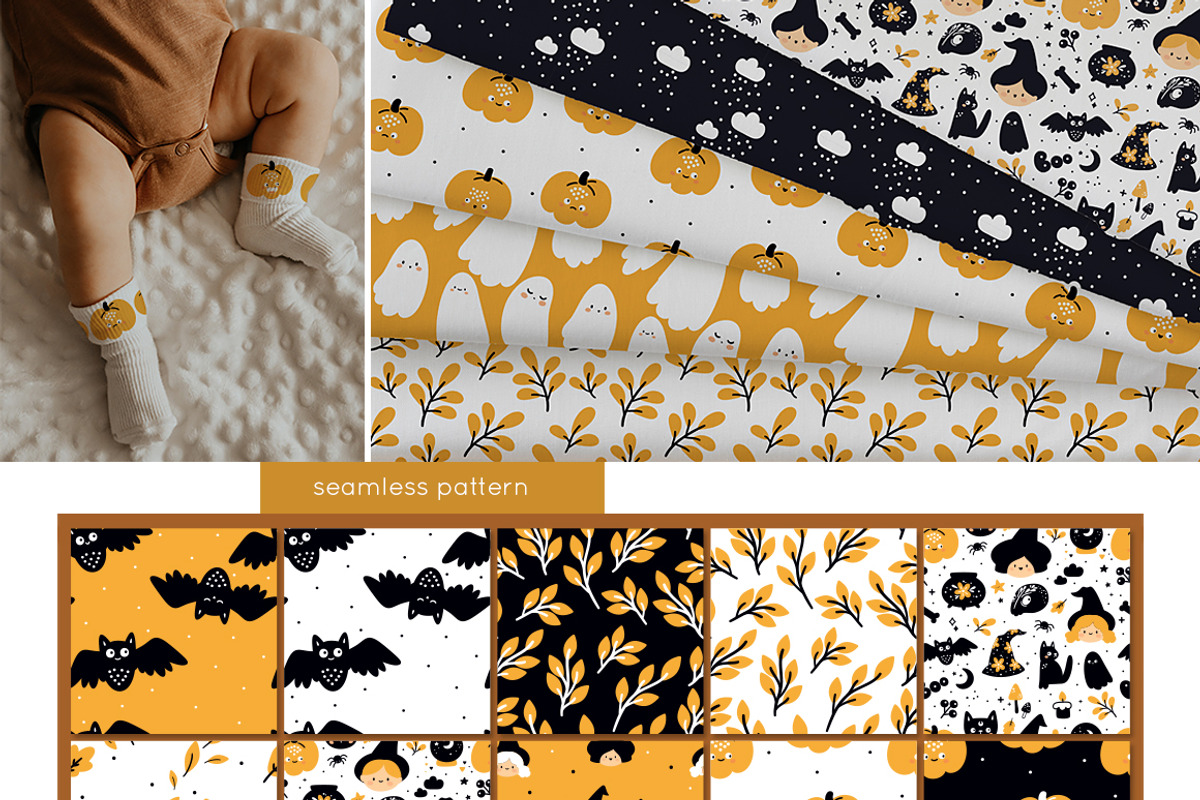 Halloween Baby collection, an Illustration by Magic & Dreams (Photo 2 of 6)