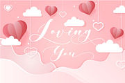 Loving Hearty | Valentine Script, a Script Font by Gilar Studio (Thumbnail 2 of 12)