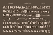 CS Enigma – Blackletter Font, a Blackletter Font by Craft Supply Co. (Thumbnail 8 of 8)