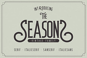 The Seasons, a Serif Font by Paperwitch (Thumbnail 1 of 5)
