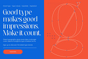 Calimurnia Collection Modern Display, a Serif Font by timelesstype.co (Thumbnail 2 of 10)