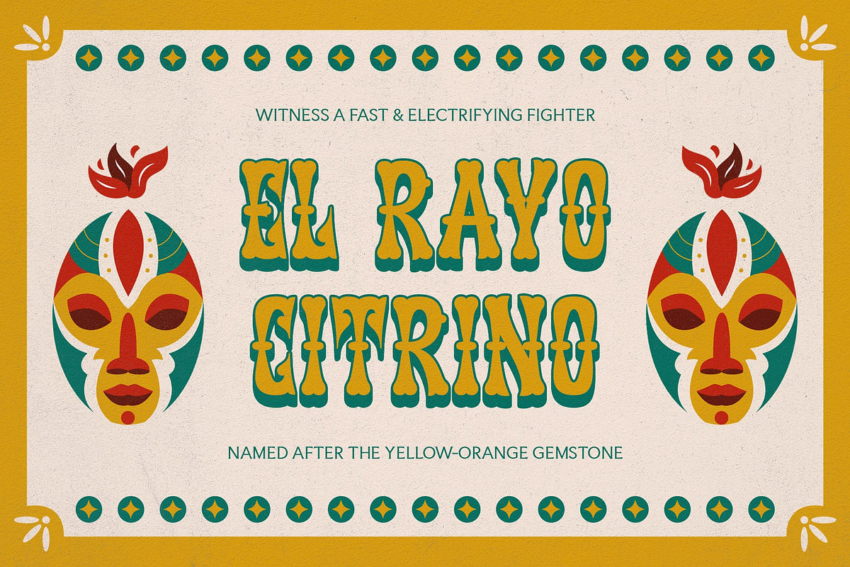 CS Morgana – Tuscan Font, a Sans Serif Font by Craft Supply Co. (Photo 3 of 8)