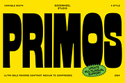 GW Primos, a Sans Serif Font by Goodwheel Studio (Thumbnail 1 of 14)