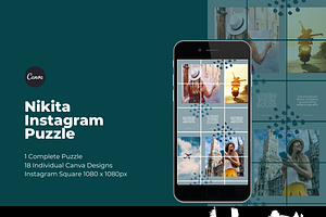 Nikita Instagram Puzzle Template