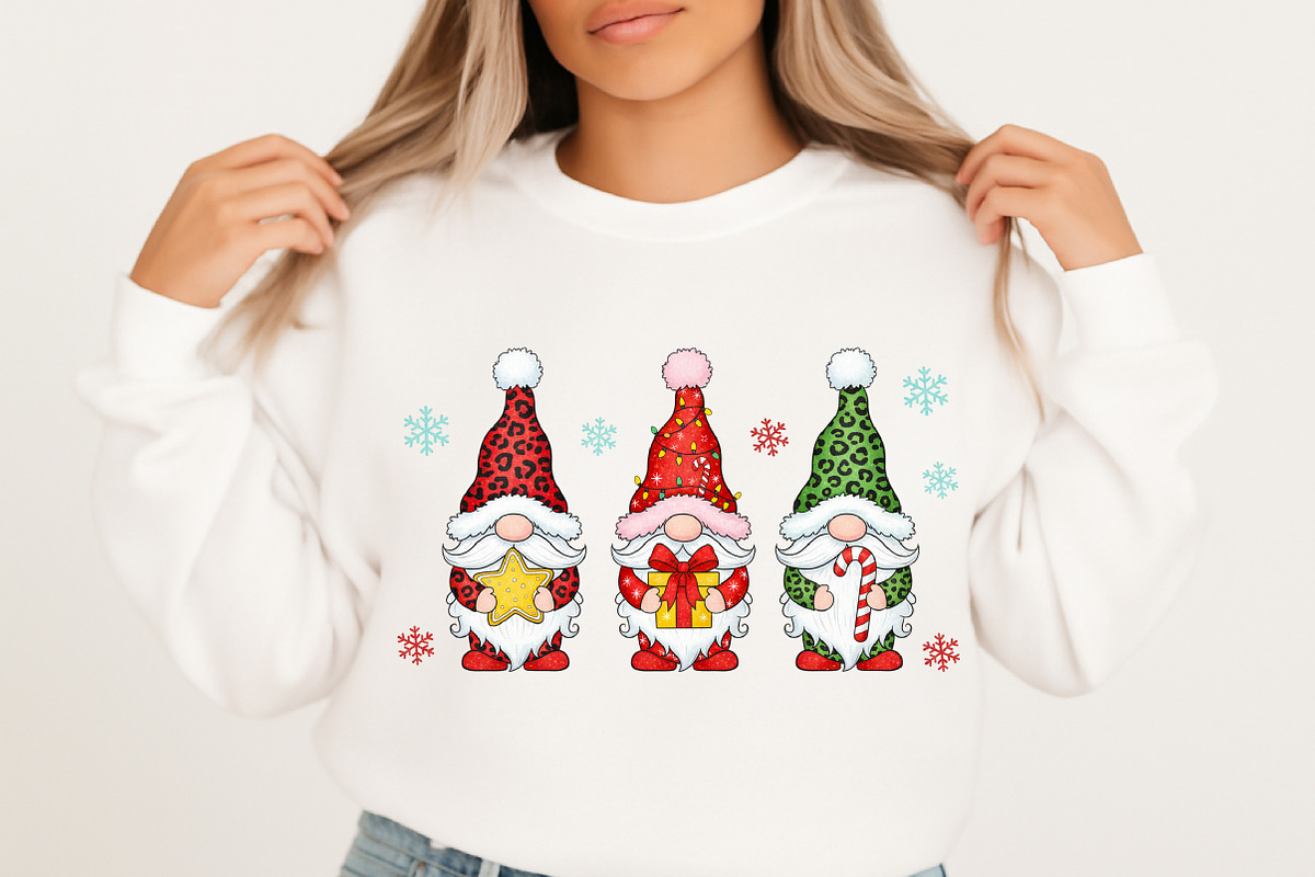 Christmas Gnome Png, Gnomes Design, an Illustration by Libby Wishes (Photo 5 of 8)