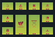 20 abstract logo, a Branding & Logo Template by airunreal (Thumbnail 3 of 4)