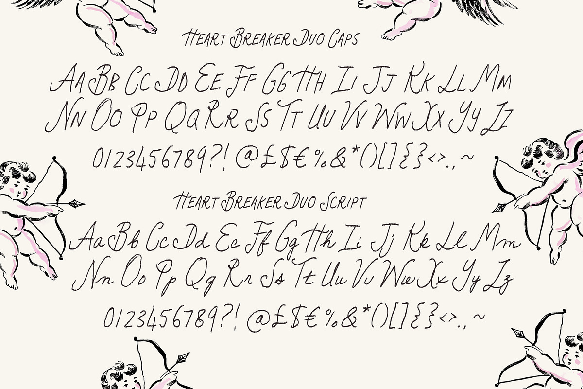 Heart Breaker Font Duo, a Handwritten Font by Nicky Laatz (Photo 26 of 26)