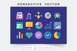 Various icons representing different, a Graphic by Iftikhar Alam