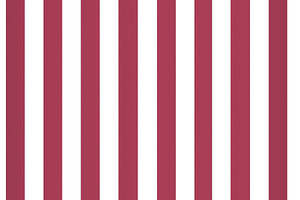 Seamless pattern with vertical stripes, bold red and white color, a Pattern Graphic by Studio ANNA