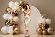 Elegant Birthday Digital Backdrops, a Background Graphic by 3Motional (Thumbnail 2 of 19)