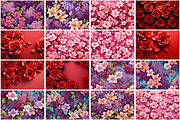 Flowers Background, a Background Graphic by Forhadx5 (Thumbnail 2 of 4)