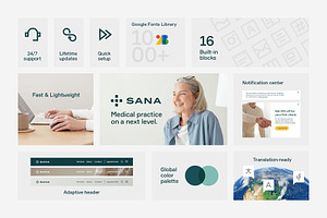 Sana Medical WordPress Theme