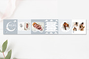 3x3 Mini Photo Album Template, a Stationery Template by By Stephanie Design (Thumbnail 3 of 5)