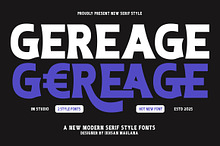 Gereage
