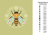 Bee Creator: 100 Procreate Brushes, a Brush Add-On by Pencil Twist (Thumbnail 6 of 11)