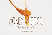 Honey & Coco, a Sans Serif Font by Muse Design Co. (Thumbnail 1 of 5)