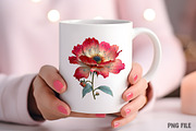 Spring Cosmos Flower Clipart Png, an Illustration by Craft Nest (Thumbnail 8 of 11)