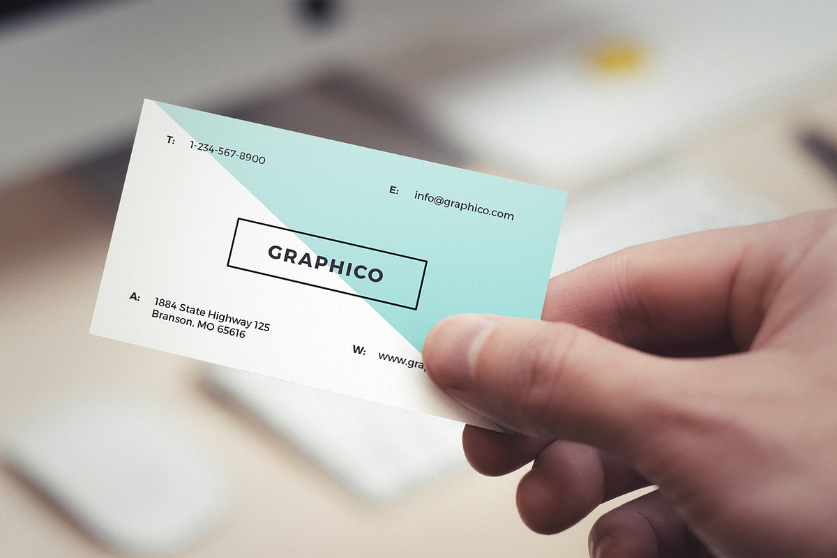 Simple Minimal Business Card - 53, a Business Card Template by ND Design (Photo 3 of 7)