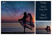 50 Night Sky Overlays, a Texture Graphic by LovePhotoMoment (Thumbnail 13 of 16)