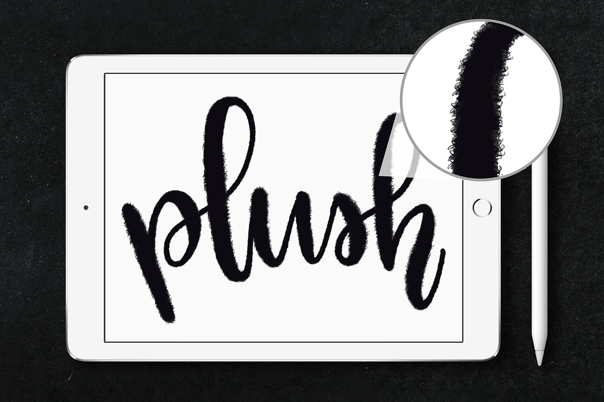 Brush texture for Procreate preview 2