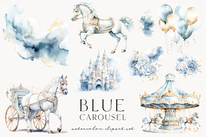 Blue Carousel