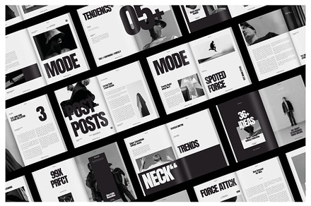 SPECTRE Editorial Lookbook, a Magazine Template by Arif Tri Ananta