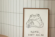Frog Line Art Prints, an Illustration by Anastasiya Klempach (Thumbnail 3 of 11)