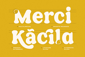 Krimside - Retro Groovy Serif