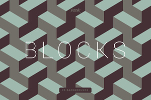 Blocks Seamless Geometric Bgs