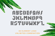 Monogram Logo Kit Vol-01, a Branding & Logo Template by Izalsye (Thumbnail 2 of 5)