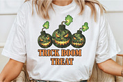 Camo Pumpkins Halloween Sublimation, an Illustration by DreamCafeArt (Thumbnail 5 of 6)