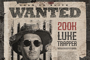 Old Wild West Wanted Poster Mock-ups, an Advertising Mockup by Giallo (Thumbnail 21 of 30)