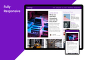 Flamingo - Ghost Blogging Theme, a Websites & App Template by Stylesheets.dev (Thumbnail 5 of 6)