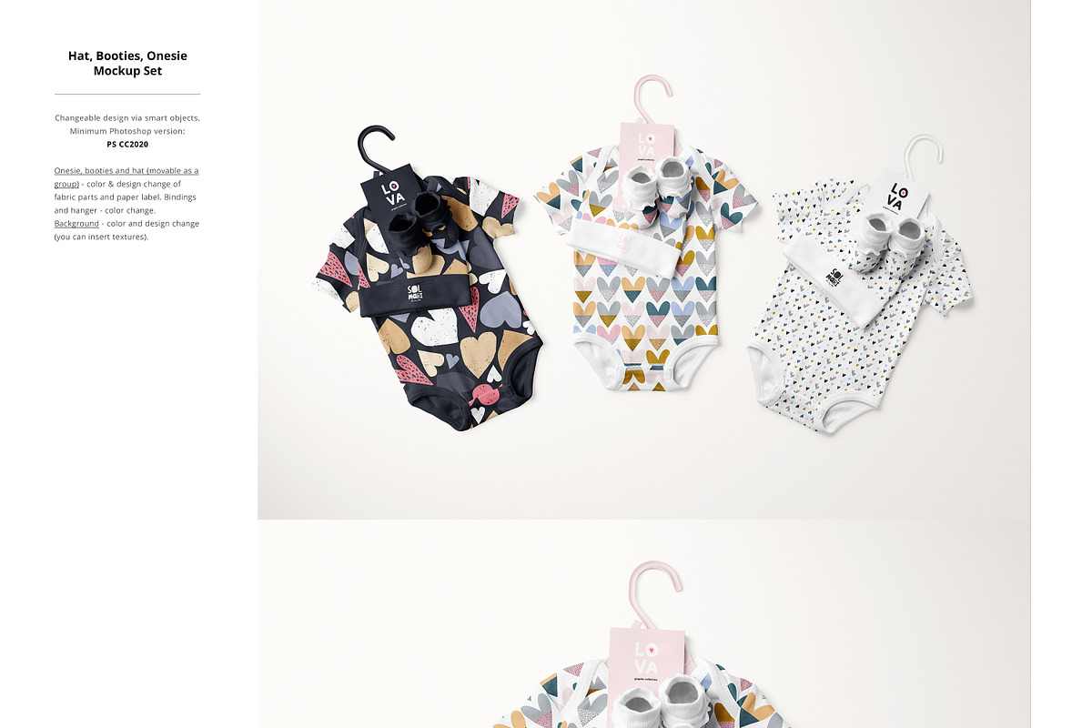 Little Fashion 2 Mockup Bundle, a Merchandise Mockup by creatsy5 (Photo 28 of 38)