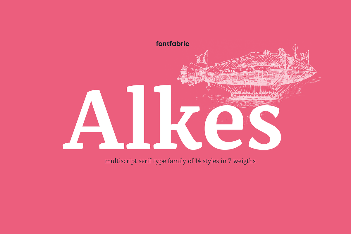 Alkes, a Serif Font by Fontfabric (Photo 1 of 13)
