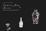 Wedding Cocktail Clipart, Bar Sign, a Food Illustration by The October Creative (Thumbnail 16 of 16)