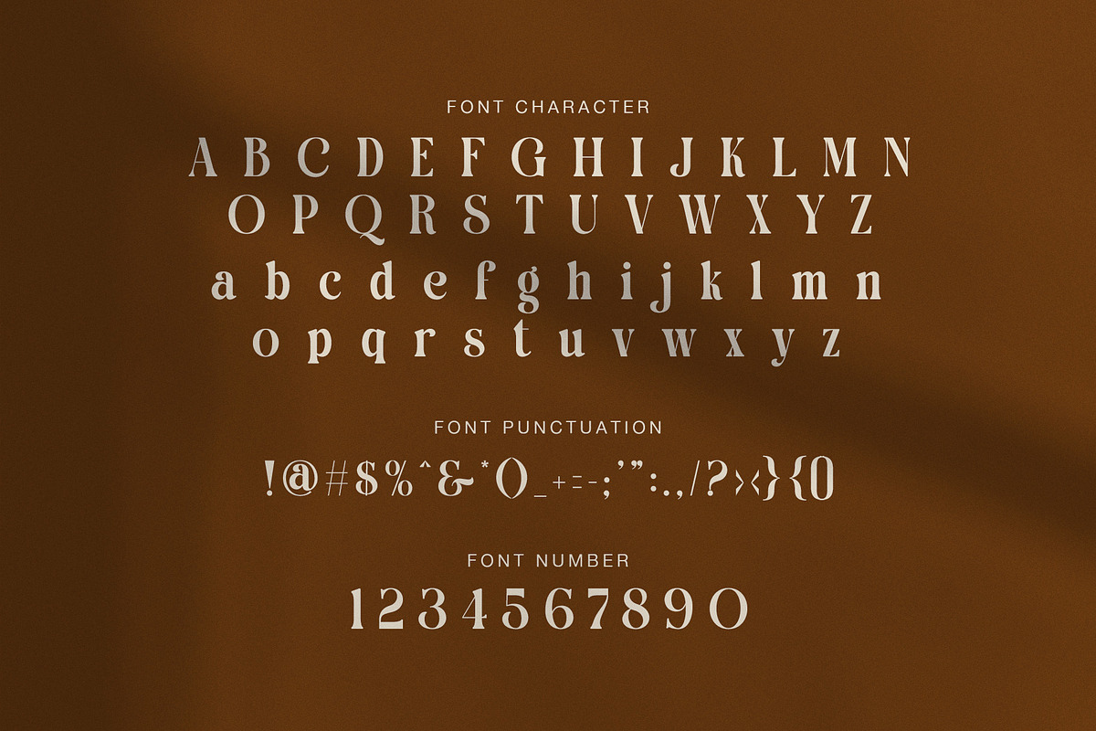 Manillo Elegant Serif Display Font, a Serif Font by Graphicxell (Photo 7 of 8)