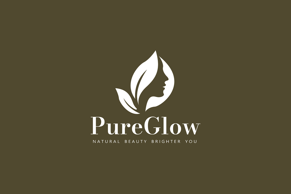 PureGlow Beauty Logo Template, a Branding & Logo Template by SANB (Photo 2 of 3)