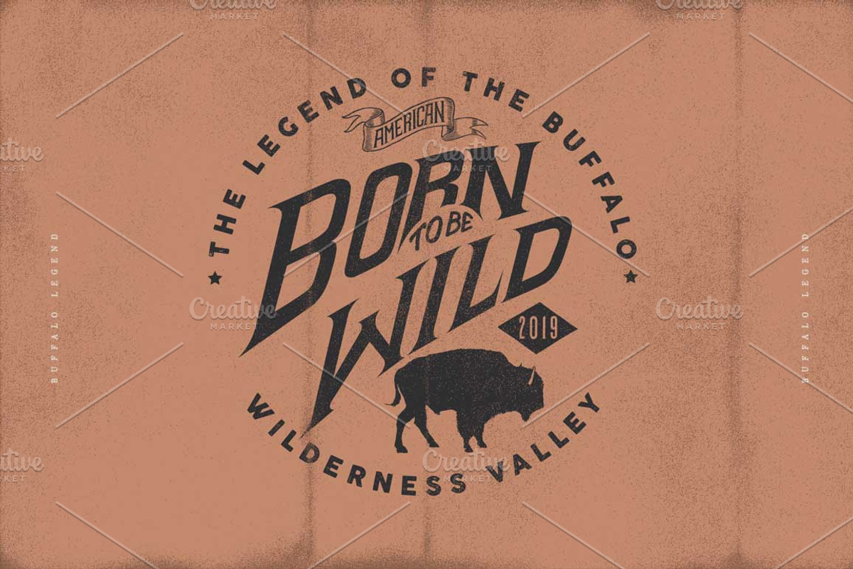 BUFFALO LEGEND, an Animal Illustration by Artistic & Unique (Photo 8 of 8)