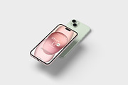 iPhone 15 Plus Mockup, an iPhone Mockup by Graphicbars (Thumbnail 10 of 17)