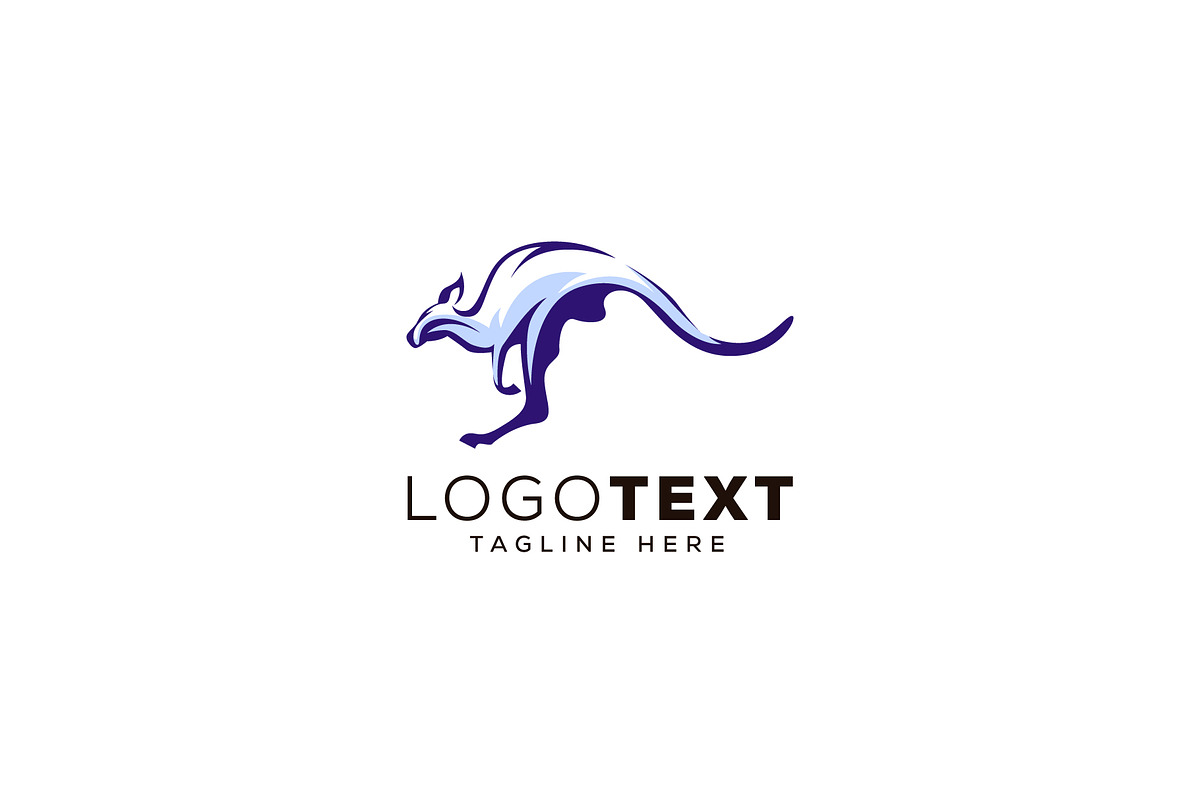 Kangaroo Logo, a Branding & Logo Template by Xoovion