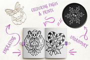 Spooky Christmas - festive PNG SVG, a Seasonal Illustration by Sonch' s Curiosities (Thumbnail 3 of 3)